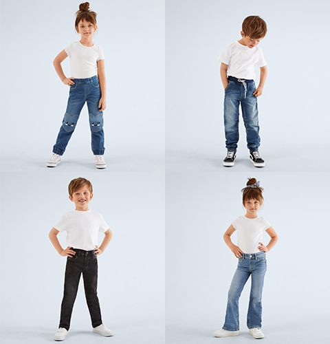 Jeans till små barn