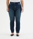 Thumbnail Jenny jeans straight slim fit | Sininen | Naiset | Kappahl