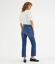 Thumbnail Cropped flare jeans regular waist | Blå | Dam | Kappahl