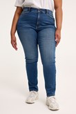 Thumbnail Slim Jeans High Waist | Sininen | Naiset | Kappahl