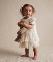Thumbnail Meshklänning med brodyr baby | Vit | Barn | Kappahl
