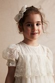 Thumbnail Helbroderad meshklänning | Vit | Barn | Kappahl